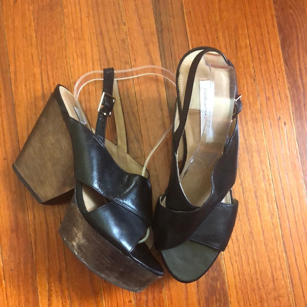 DVF Liberty Platform Heel